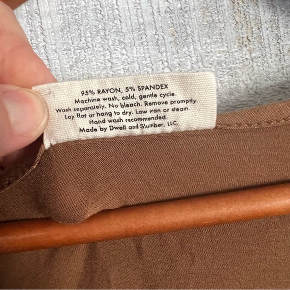 Dwell + Slumber Brown Caftan Dress - Picture 9 of 13